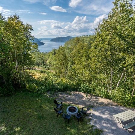 Montfjord - Chalets, Spa Et Vue - Chantafjord #2 Sacre-Coeur Buitenkant foto