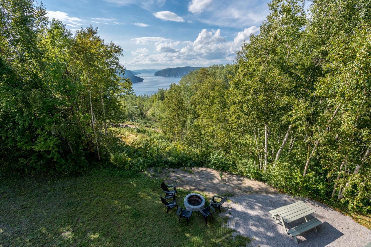 Montfjord - Chalets, Spa Et Vue - Chantafjord #2 Sacre-Coeur Buitenkant foto
