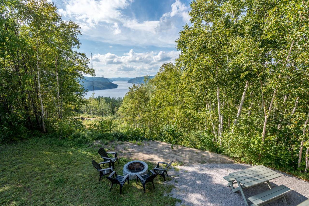 Montfjord - Chalets, Spa Et Vue - Chantafjord #2 Sacre-Coeur Buitenkant foto