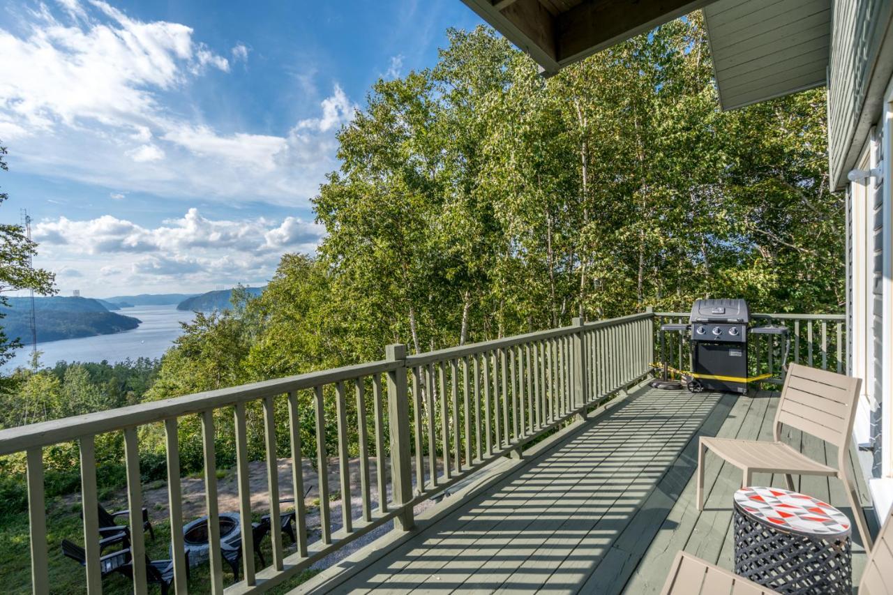 Montfjord - Chalets, Spa Et Vue - Chantafjord #2 Sacre-Coeur Buitenkant foto